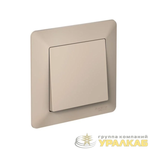 Рамка 1-м AtlasDesign Air песочн./дым. бел. SE 