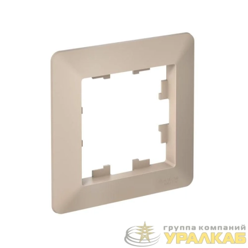 Рамка 1-м AtlasDesign Air песочн./дым. бел. SE 