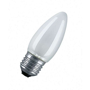 Лампа накаливания Stan 40Вт E27 230В B35 FR 1CT/10X10 Philips 