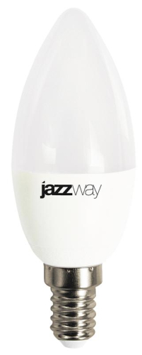Лампа светодиодная PLED-LX C37 8Вт 5000К E14 JazzWay 