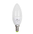 Лампа светодиодная PLED-ECO-C37 5Вт свеча 4000К бел. E14 400лм 220-240В JazzWay 