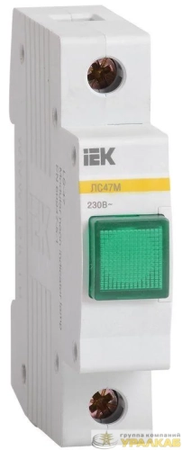 Лампа сигнальная ЛС-47М зел. KARAT IEK 