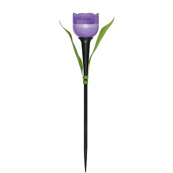 Светильник садовый USL-C-453/PT305 "Лиловый тюльпан" PURPLE TULIP IP44 солнечная батарея Uniel 