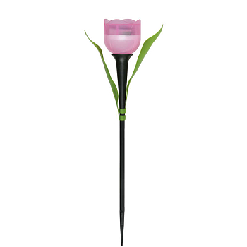 Светильник садовый USL-C-451/PT305 "Розовый тюльпан" PINK TULIP IP44 солнечная батарея Uniel 