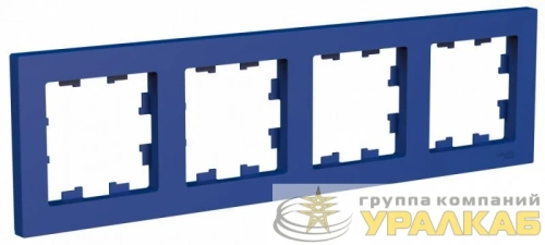 Рамка 4-м AtlasDesign универс. аквамарин SE 