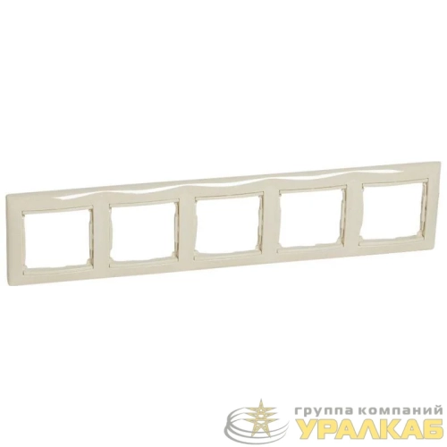 Рамка 5-м Valena горизонт. сл. кость (DIY-упак.) IEK 