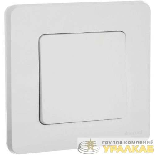 Переключатель 1-кл. Inspiria 10А IP44 250В 10AX механизм бел. IEK 