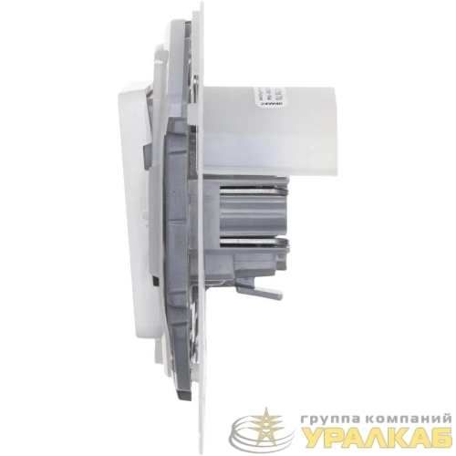 Переключатель 1-кл. Inspiria 10А IP44 250В 10AX механизм бел. IEK 