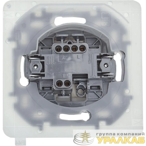Переключатель 1-кл. Inspiria 10А IP44 250В 10AX механизм сл. кость IEK 