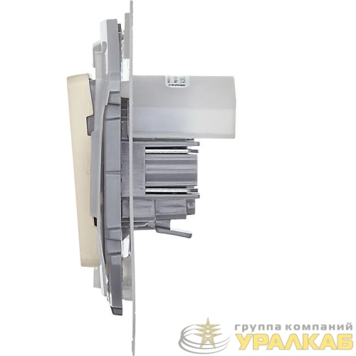 Переключатель 1-кл. Inspiria 10А IP44 250В 10AX механизм сл. кость IEK 