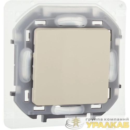 Переключатель 1-кл. Inspiria 10А IP44 250В 10AX механизм сл. кость IEK 