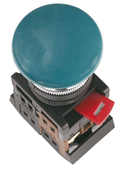 Кнопка AEA-22 "Грибок" зел. 1з+1р IEK 
