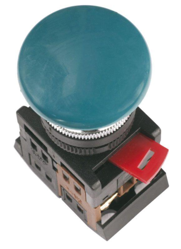 Кнопка AEA-22 "Грибок" зел. 1з+1р IEK 