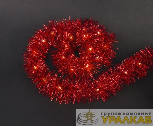 Гирлянда светодиодная "Мишура" 95 064 NGF-D047-02 красн. Navigator 
