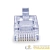 Коннектор 8P8C UTP 5e 50U (RJ-45) 2pb (уп.100шт) SUPRLAN 