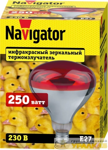 Термоизлучатель 93 972 NI-R125-250-230-Е27-ИКЗК Navigator 