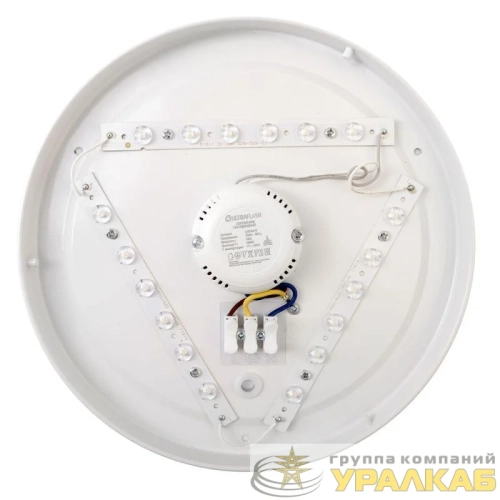 Светильник светодиодный LBS-8418 18Вт 4500К spring настенно-потолочный Ultraflash 