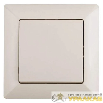 Кнопка включения СП Solo 4-109-02 10А 250В IP20 слон. кость Intro 
