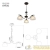 Люстра Jackeline 9141-303 3хE27 40Вт классика Rivoli 