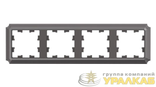 Рамка 4-м AtlasDesign Antique универс. мокко SE 