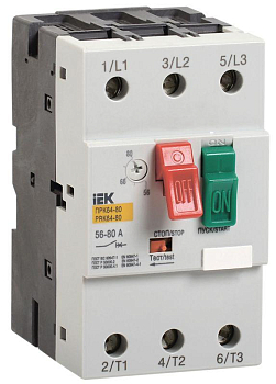 Пускатель ПРК64-63 In=64A Ir=40-63A Ue 660В IEK 
