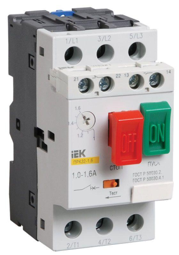 Пускатель ПРК32-18 In18А Ir13-18А Ue 660В IEK 