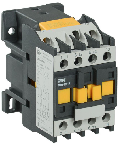 Контактор КМИе-11210 12А 400В/АС3 1НО IEK 