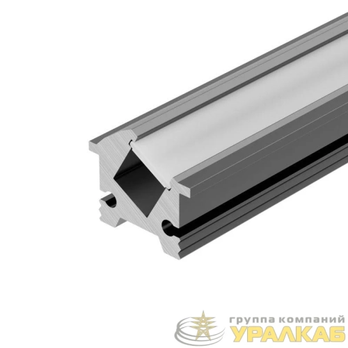 Профиль SL-BEVEL-H12-F13-2000 ANOD IRON GREY L2000 алюм. Arlight 