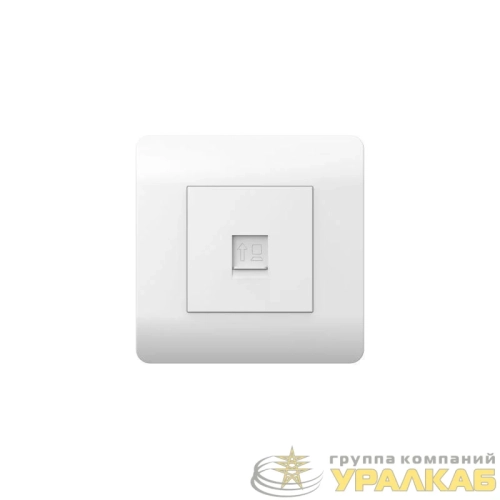 Розетка компьютерная 1-м NEW3-E RJ45 бел. CHINT 