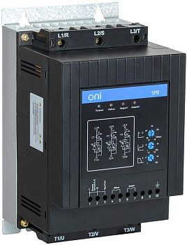 Устройство плавного пуска SFB 3Ф 380В 18кВт 37A Uупр 110-220В Modbus ONI 