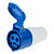 Розетка 213 переносная 2P+PE 16А 220В IP44 Rexant 