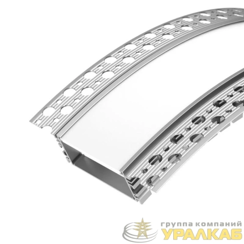 Профиль FANTOM-BENT-W49-TOP-2000 ANOD L2000 алюм. Arlight 