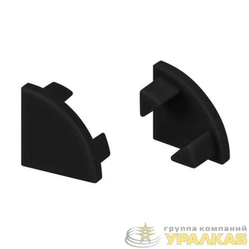 Заглушка SL-KANT-H11 BLACK глухая пластик (комплект) Arlight 