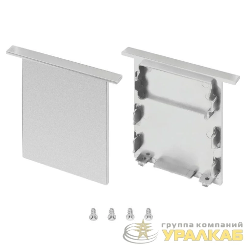 Заглушка SL-LINIA52-3L-F-MIDDLE глухая пластик (комплект) Arlight 