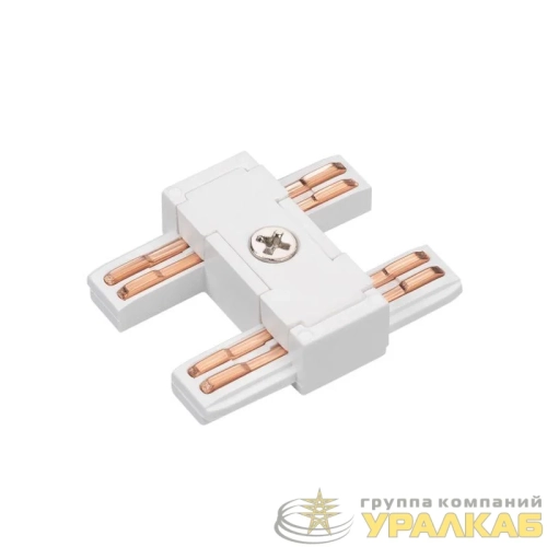 Коннектор прямой MAG-VIBE-CON-I-POWER (WH) IP20 металл Arlight 
