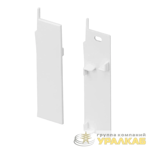 Заглушка PLINTUS-H73-F WHITE пластик (комплект) Arlight 