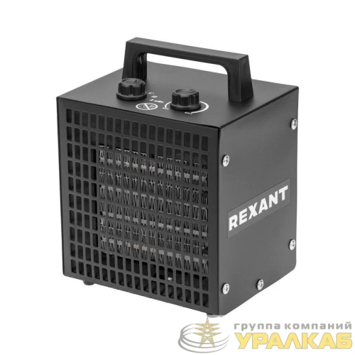 Пушка тепловая электрическая квадратная PTC 2кВт Rexant 