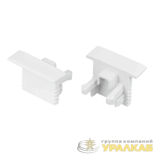 Заглушка SL-MINI-10-F WHITE глухая пластик (комплект) Arlight 