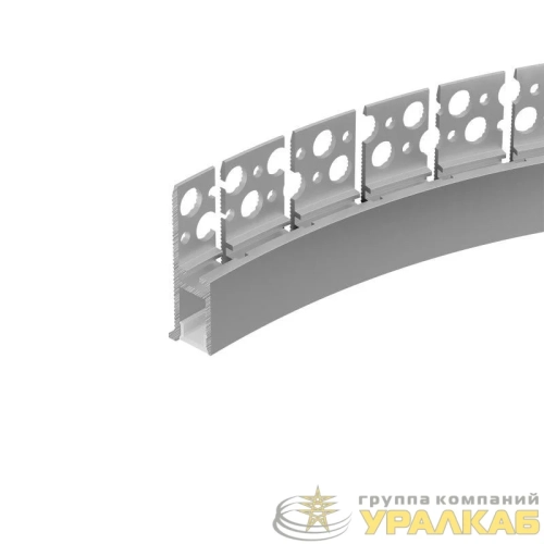 Профиль WALL-FANTOM-BENT-W10-SIDE-2000 ANOD L2000 алюм. Arlight 