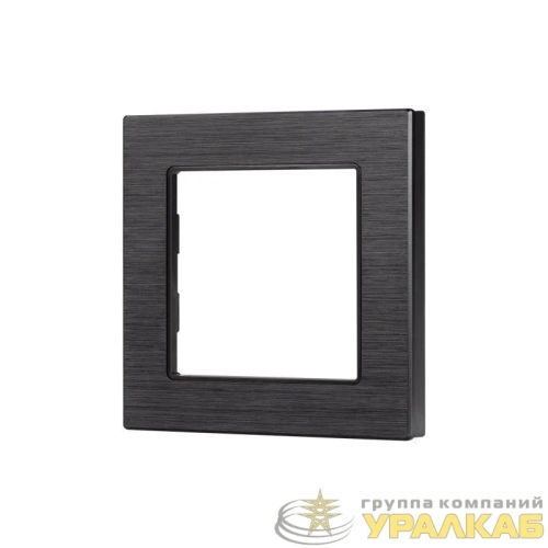 Рамка алюминиевая FRM-PRESTO-ALS-1-BK Arlight 