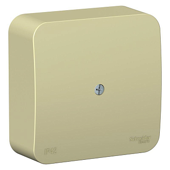 Коробка распределительная ОП BLANCA 16А 250В IP42 беж. SchE 