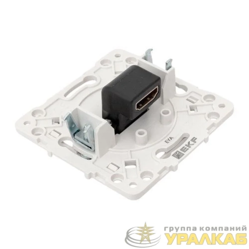 Розетка Стокгольм HDMI механизм бел. EKF 