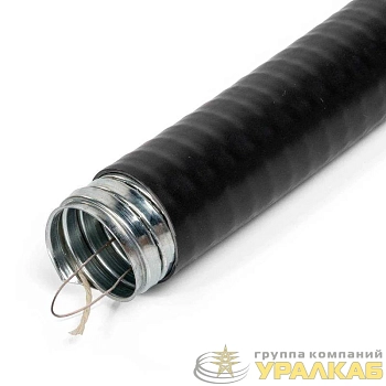 Металлорукав толстостенный МГ HEAVY DUTY 25 с протяжкой (уп.50м) Fortisflex 