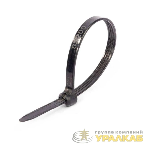 Хомут нейлоновый КСЗ 5х250 черн. (уп.100шт) Fortisflex 
