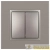 Выключатель 2-кл. Elegance 14-1104-16 250В 10АХ титан Эра Выключатель 2-кл. Elegance 14-1104-16 250В 10АХ титан Эра