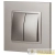 Выключатель 2-кл. Elegance 14-1104-16 250В 10АХ титан Эра Выключатель 2-кл. Elegance 14-1104-16 250В 10АХ титан Эра