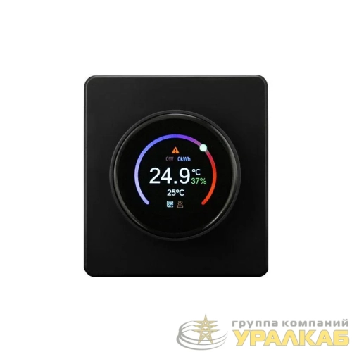 Терморегулятор СП ROUND Wi-Fi оникс Kranz 