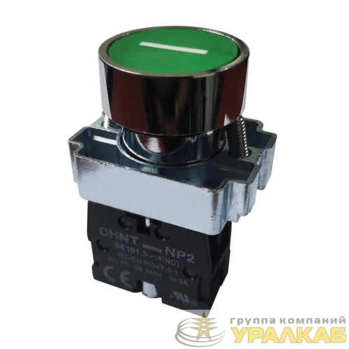 Кнопка управления NP2-BA3311 1НО IP40 с маркировкой (R) CHINT 