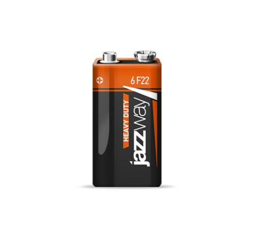 Элемент питания солевой 6F22 Heavy Duty JAZZway 