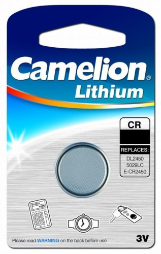 Элемент питания литиевый CR CR2320 BL-1 (блист.1шт) Camelion 